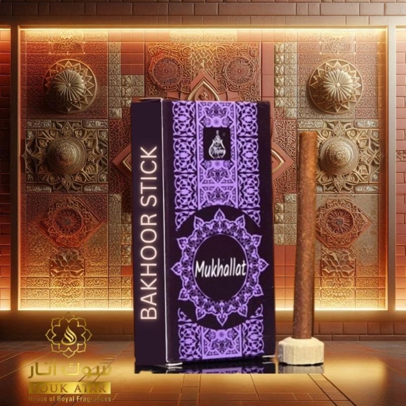 Mukhallat Bakhoor Sticks by Souk Attar | Premium Oriental Incense Sticks