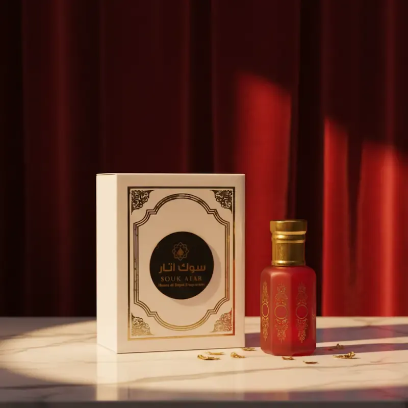 Marine Cherrie Natural Attar from Kannauj | Alcohol-Free Attar