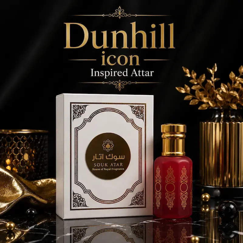 Dunhill Icon Inspired Attar – Non Alcoholic Roll On Attar and Perfume | Souk Attar