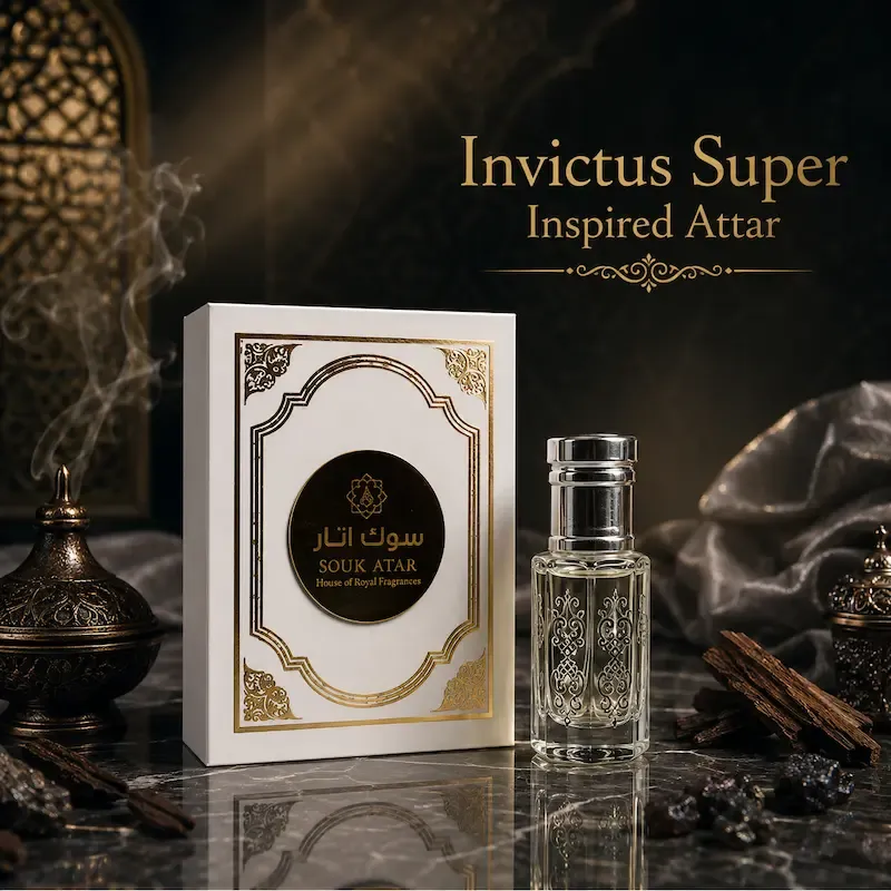 Invictus Super Attar – Fresh Power Roll On Attar and perfume | Souk Attar
