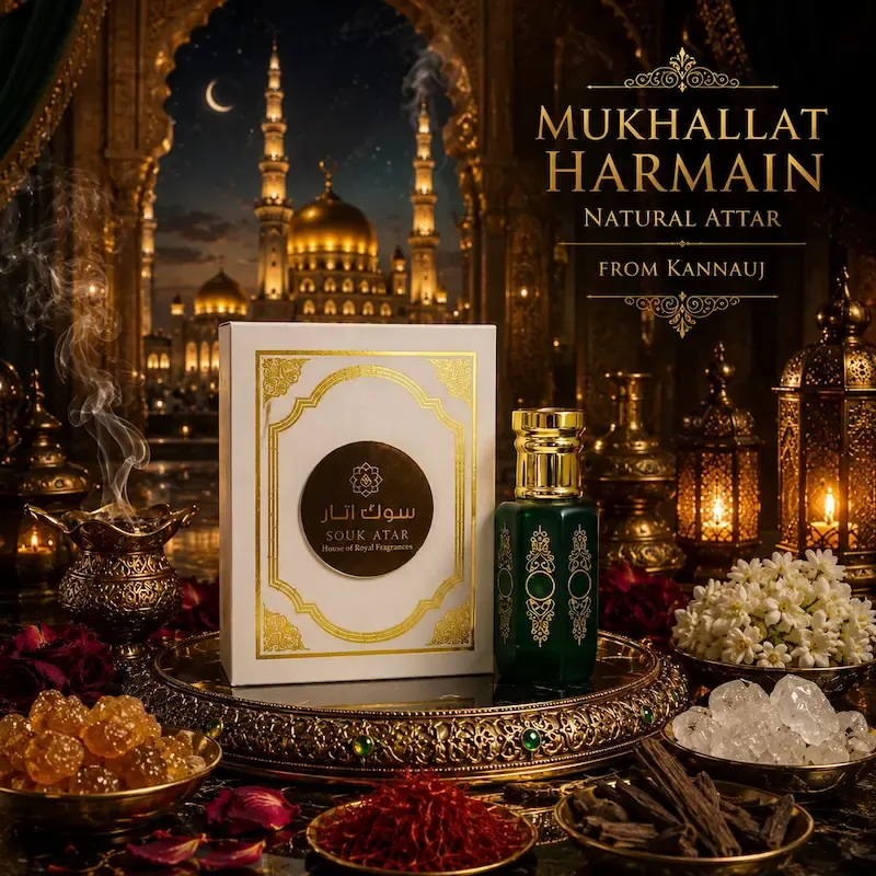 Mukhallat Harmain Attar – Premium Non Alcoholic Perfume Oil | Souk Attar