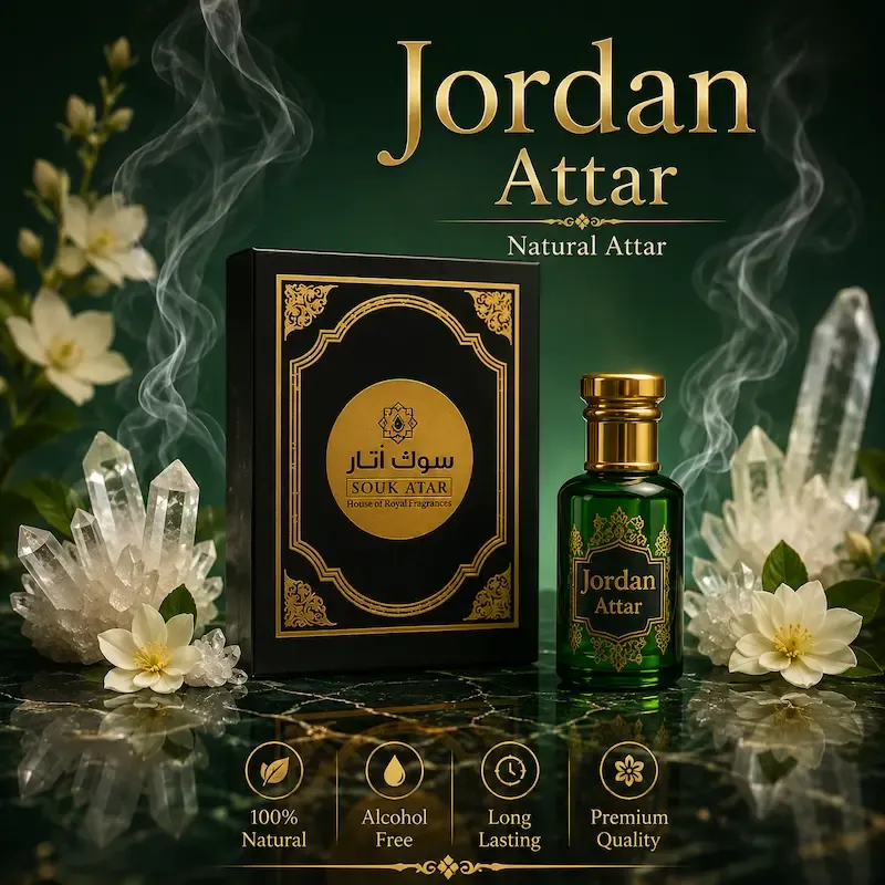 Jordan Attar – Premium Natural Alcohol-Free Perfume Oil | Souk Attar | Souk Attar