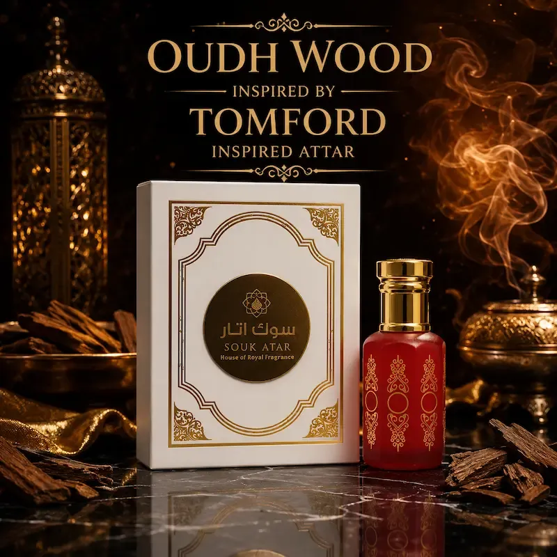 Oud Wood Attar | Inspired by Tom Ford Oud Wood | Souk Attar | Souk Attar