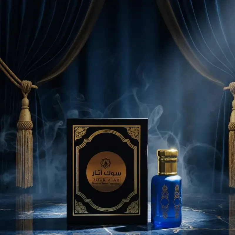 Kesar Chandan Attar – Pure Saffron Sandalwood Perfume