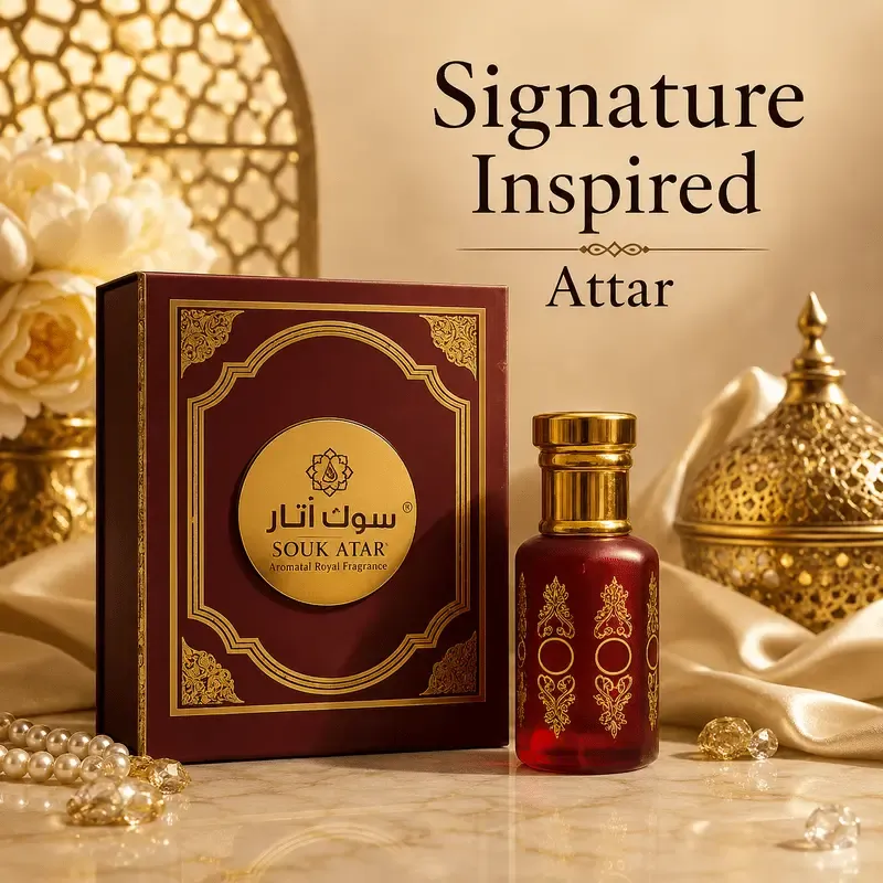 Signature Attar | Premium Alcohol-Free Perfume Oil | Souk Attar