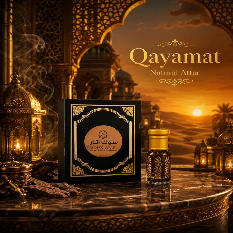Qayamat Natural Attar from Kannauj | Alcohol-Free Attar