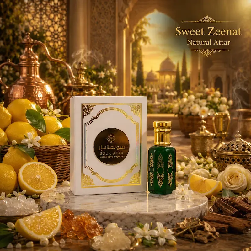 Sweet Zeenat Natural Attar from Kannauj | Alcohol-Free Attar